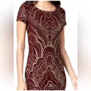 Glitter mini dress
